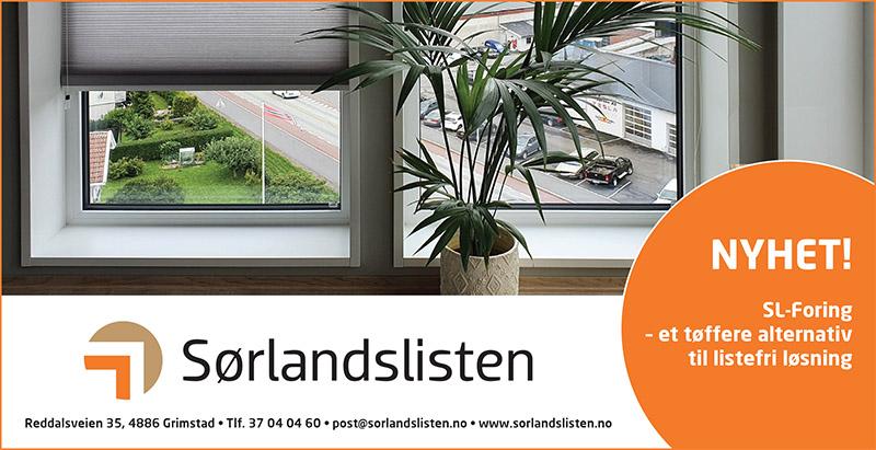 SØRLANDSLISTEN AS Byggevare - Produksjon, Grimstad - 1