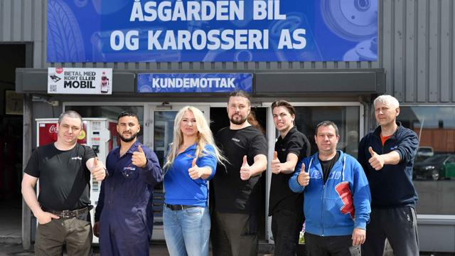 ÅSGÅRDEN BIL OG KAROSSERI AS Bilverksted - Lette kjøretøy, Horten - 9