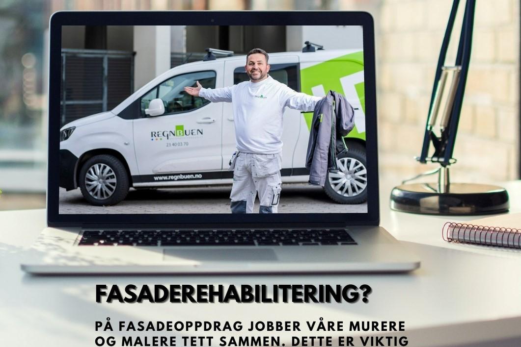 Regnbuen Malermesterbedrift AS Fasadebehandling, Oslo - 8