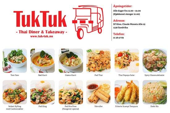 TukTuk -Thai Diner & Takeaway- Sandvika TukTuk -Thai Diner & Takeaway- Sandvika, Bærum - 1