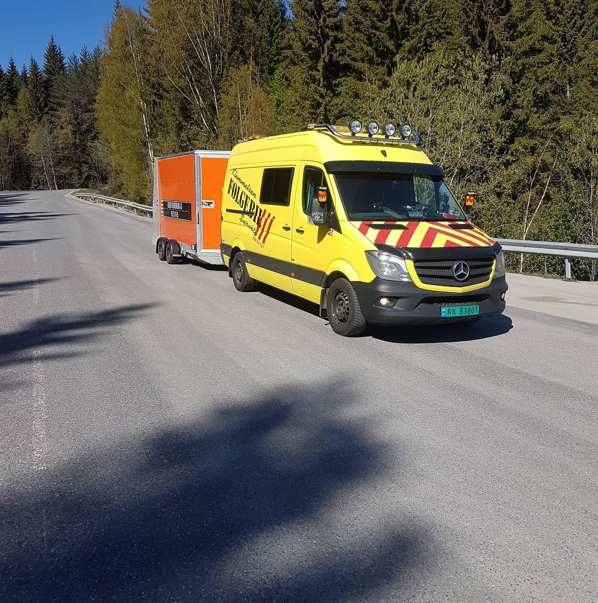 Klemmetsen Følgebil Service og Exspress Transport, Froland - 1