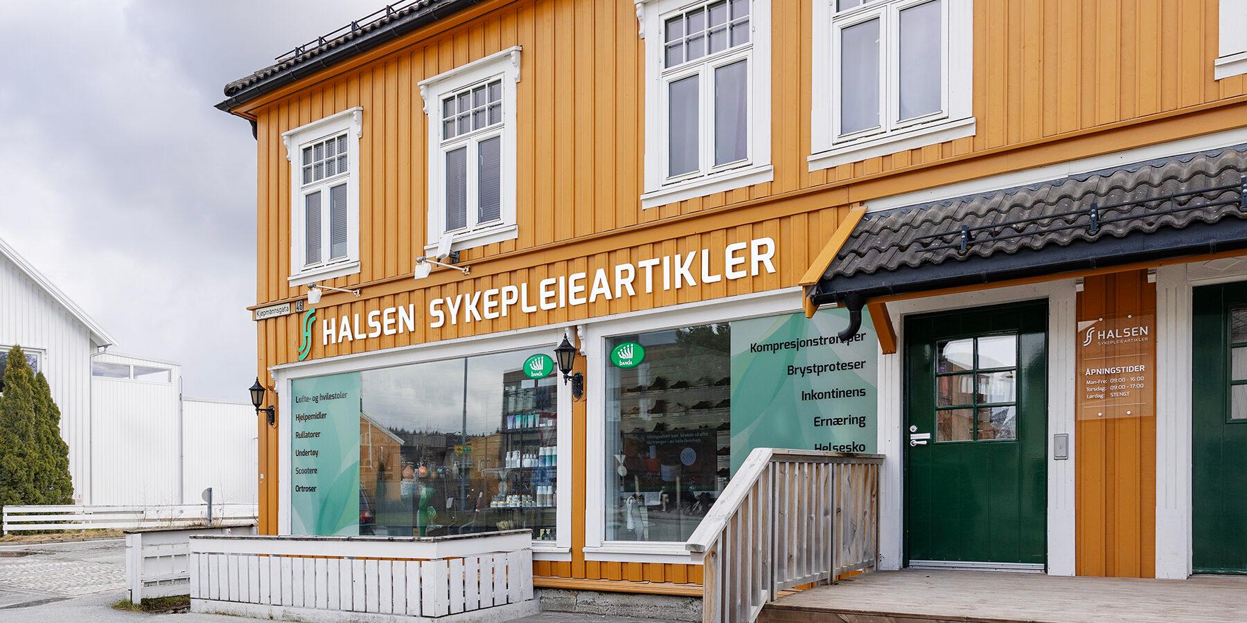 HALSEN SYKEPLEIEARTIKLER AS Bandasjist, Stjørdal - 1