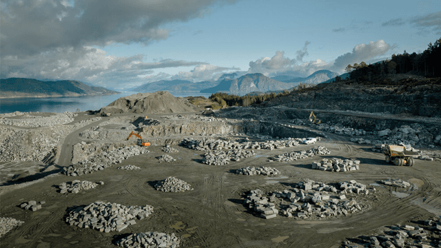 Gjermundnes Naturmurstein AS Sand, Pukk, Grus, Vestnes - 3