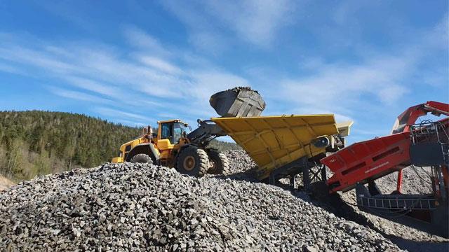 ØSTLANDSJORD AS Sand, Pukk, Grus, Bærum - 1