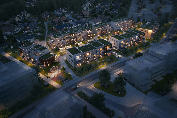 OBOS Block Watne Viken Nord Entreprenør, Lillestrøm - 1