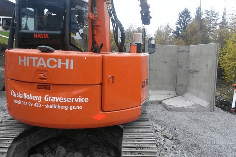 SKALLEBERG GRAVESERVICE AS Sprengning, Sprengningsutstyr, Sandefjord - 1