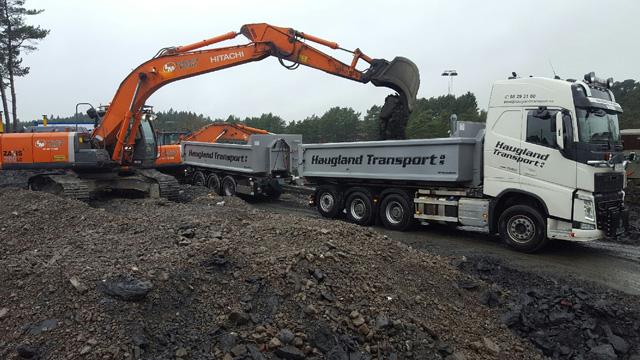 Haugland Transport AS Sand, Pukk, Grus, Stord - 2