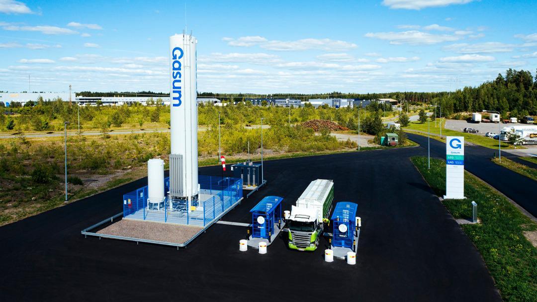 Gasum Yggeset Heggedal CNG, CBG / LNG, LBG Oljeraffineri, Asker - 6