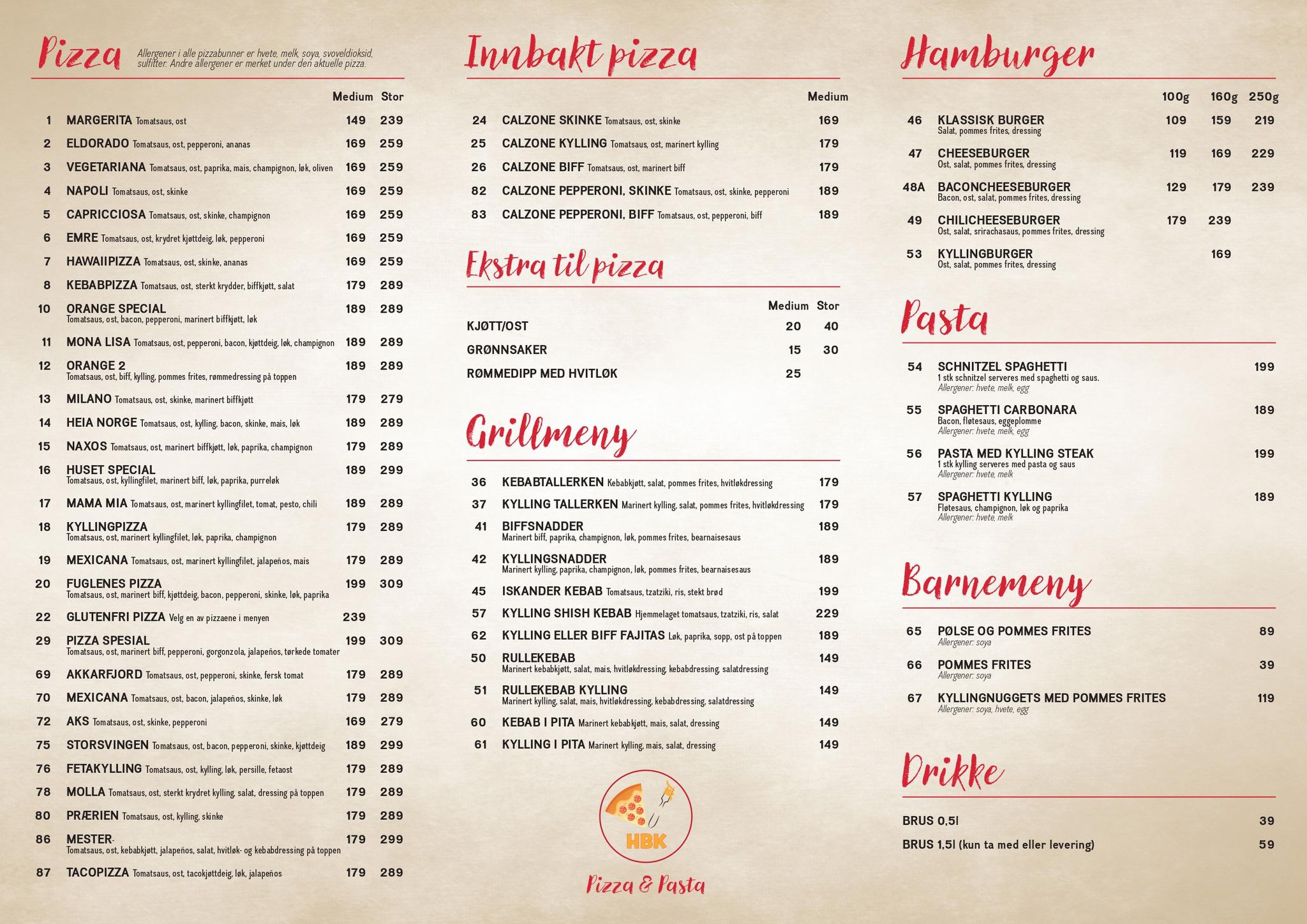 HBK Pizza & Pasta Pizza, Hammerfest - 7