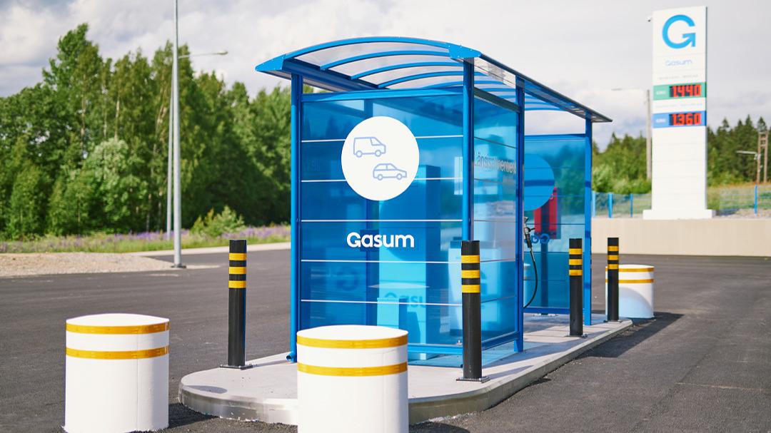 Gasum Hamar CNG/CBG Oljeraffineri, Hamar - 1